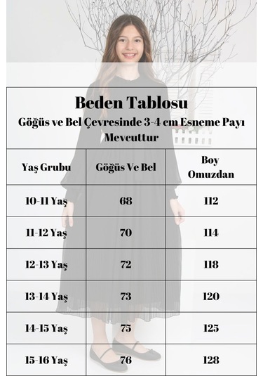 Kız Çocuk Uzun Boydan Pliseli Şifon Elbise Açık Kahve