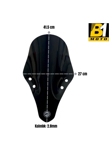 Cf Moto 250sr Siperlik Camı Füme