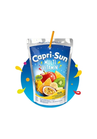 Capri-sun Multi Vitamin 200 Ml X 20 Adet 1 Koli