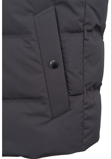 2as Archer Erkek Down Vest Ceket Antrasit/siyah 001