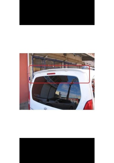 Türkmen Peugeot Rifter 2019 Uyumlu Anatomik Bagaj Üstü Spoiler Be