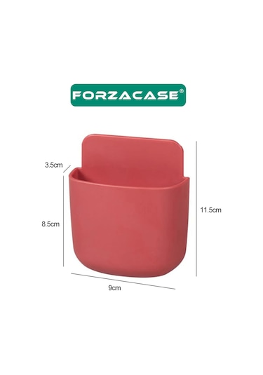 Çok Amaçlı Duvara Monte Telefon Şarj İstasyon Organizer Fc526