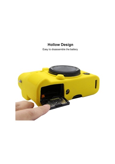 Puluz Soft Silicone Protective Case For Fujıfılm X-t20 Yellow