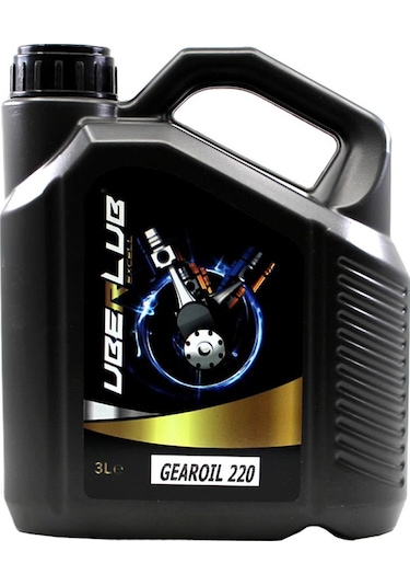 Uberlub Excell Gear Oil 220 Asansör Dişli Yağı 3 L
