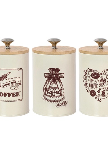 Suntek 3 Adet Mutfak Kutuları Çiftlik Evi Tezgahı Kiler Için Bej