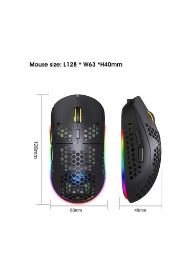Tongxida T90 Kablosuz Oyuncu Mouse, En Yüksek Hızlı T90