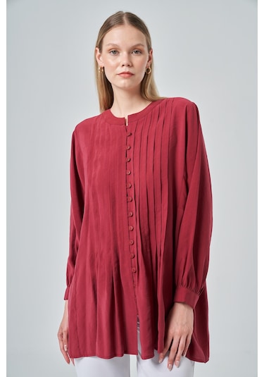 Ftz Women Kadın Tunik Bordo 31180 Bordo