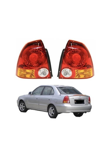 Hyundaı Accent Admire Stop Lambası 2003-2005 Duysuz Sağ Sol Sağ Sol Takim