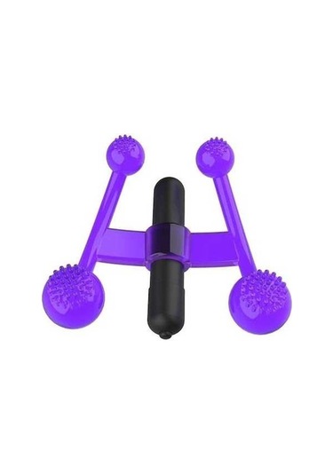 Bloomnest Mor 10 Frekans Akupresür Masaj Giyilebilir Yatıştırıcı Vücut Gevşetici Op3gzv, Çok Renkli Çok Renkli