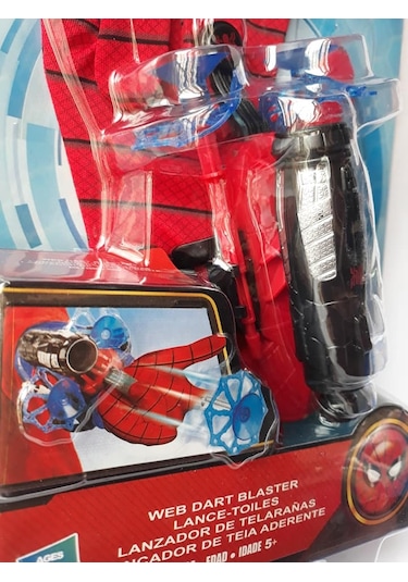 Örümcek Adam Atıcı Eldiven Spiderman Oyuncak Yapışan Ok Fırlat