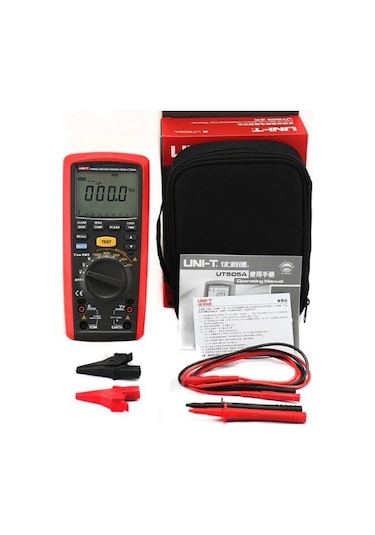 Unit Ut505a Multimetre Ve İzolasyon Direnci Test Cihazı