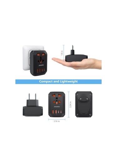 Joyjadehub Evrensel Dönüştürme Fişi, Typc-c Arayüzü, Evrensel