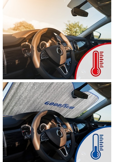 Goodyear Anti-Uv Oto Güneşlik 120 X 60 Cm