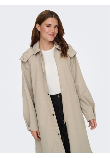 Only Sara Functional Kadın Yağmurluk 15361404-cblstn Krem