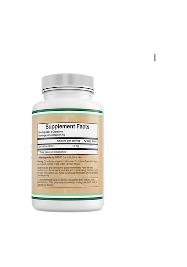 Double Wood Spermidine 10 Mg 120 Kapsül