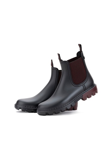 Igor Rock Bıcolor Bordo Kadın Yağmur Botu Bordo