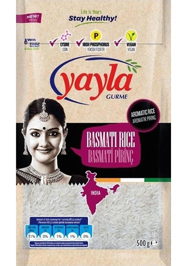 Yayla Basmati Pirinç 4 x 500 G