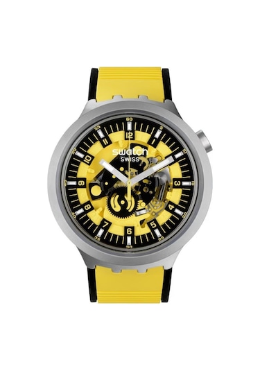 Swatch Sb07s109 Bolden Yellow Kadın/erkek Kol Saati Metal