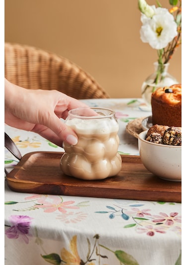 Karaca Bubble Latte Bardağı 390 Ml Şeffaf