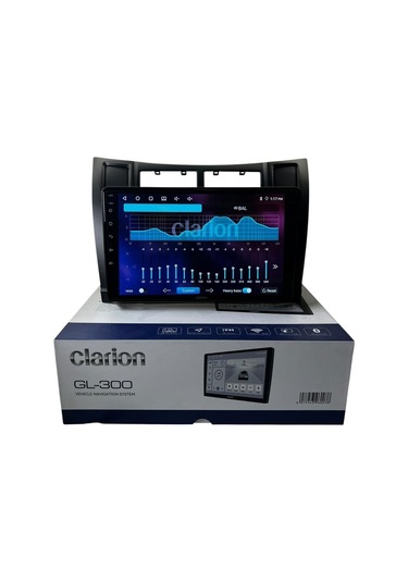 Toyota Yaris 2005-2009 Clarion 4-64 Tam Profesyonel Oem Multimedia 9"