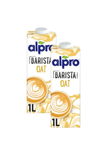 Alpro Barista Profesyonel Yulaf Sütü 2 x 1 L