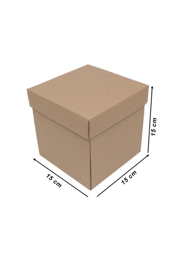 Yılbaşı Hediye Kutusu - 10 Adet - E Ticaret Kutusu - Kapaklı Kutu