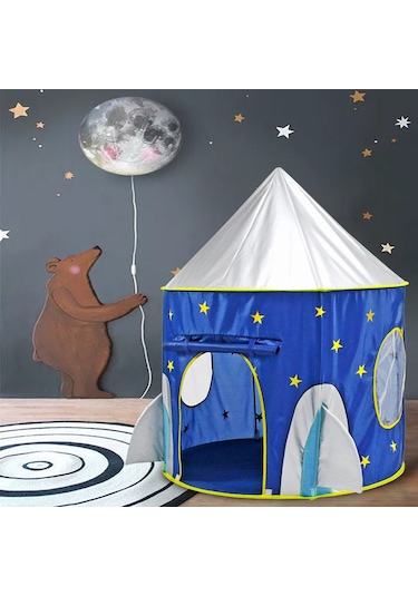 Tomshoo-çocuklar Erkek Çocuklar İçin Çadır Oyun Çadırı Ev Çocuk Yd26209 Mavi