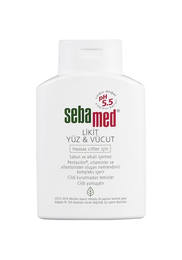Sebamed Likit Yüz & Vücut Temizleyici 4 x 200 ML