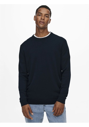 Only & Sons Erkek Rahat Kesim Kazak - 22024567 Ekru