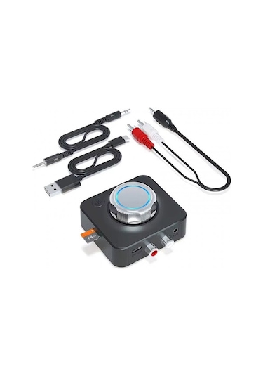 Mikro Hafıza Kart Girişli Bluetooth 5.1 Kablosuz Ses Alıcısı