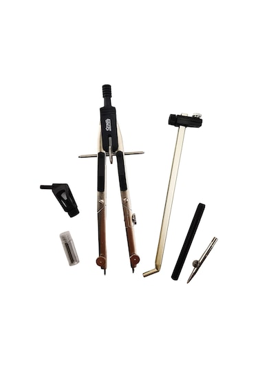 Sema Hassas Ayarlı Trilinli Pergel Seti 6 Parça