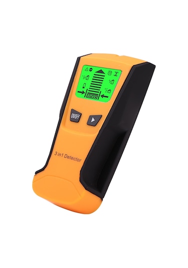 3'ü 1 Arada Saplama Bulucu Duvar Dedektörü Elektronik Saplama Sensörü Duvar Tarayıcı Pilli Merkezi Bulma