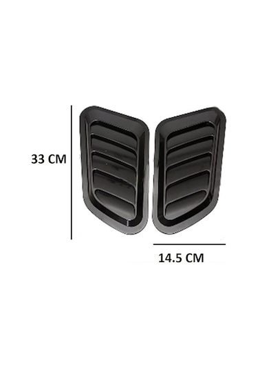 Opel Corsa D 2006-2014 Kaput Üstü Havalandırma Scoop 2 Li Piona