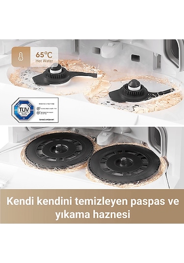 DREAME L40 Ultra Mop Robot Süpürge Beyaz