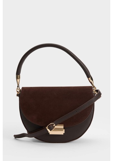 Defacto Kadın Suni Deri El Çantası D4079axnsbn225 Kahve-bn225