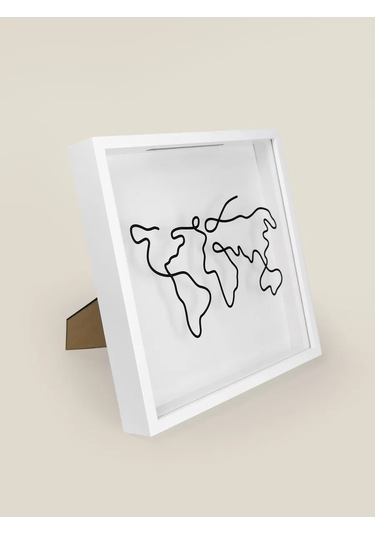 Moon Lotus Anı Eşyaları İçin Çerçeve Bd-162, 20x20 Cm, Beyaz 278953019