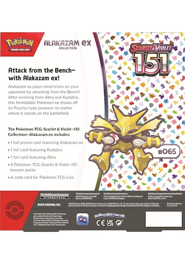 Pokémon TCG: Scarlet & Violet—151 Collection—Alakazam ex