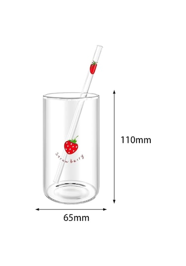 Homyl Cam Bardak Çay Bardağı Yeniden Kullanılabilir Stil-b Stil B