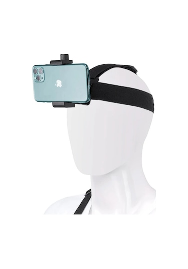 Gplus Gp4624pv Cep Telefonu Tutuculu Aksiyon Kamera Uyumlu Vlog Video Çekim 4 Parça Kafa Bandı Seti Çok Renkli