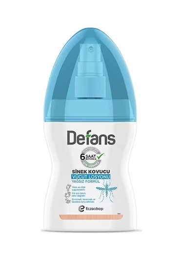 Defans Sinek Kovucu Vücut Losyonu Yağsız Formül 100 Ml - 8690530048737