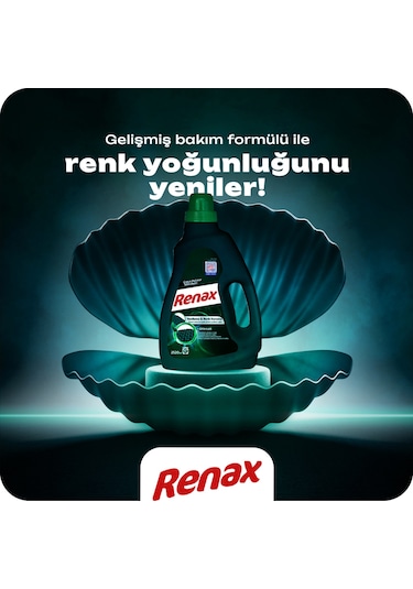 Renax Sıvı Çamaşır Deterjanı Siyahlar 2520 ML
