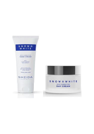 Sheida Snow White Leke Karşıtı El Ve Yüz Bakım Seti