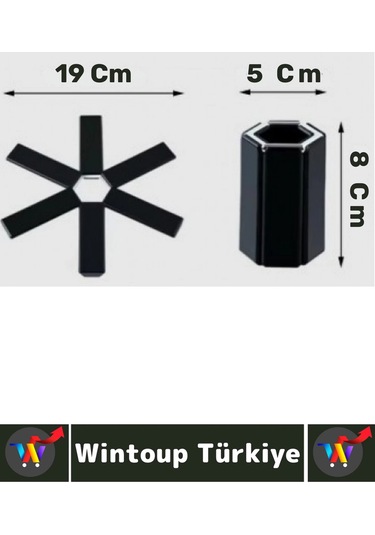 Yüksek Isıya Dayanıklı Kaymaz Yapışmaz Tencere Tava Masa Tezgaha Zarar Vermez Katlanabilir Nihale Çok Renkli