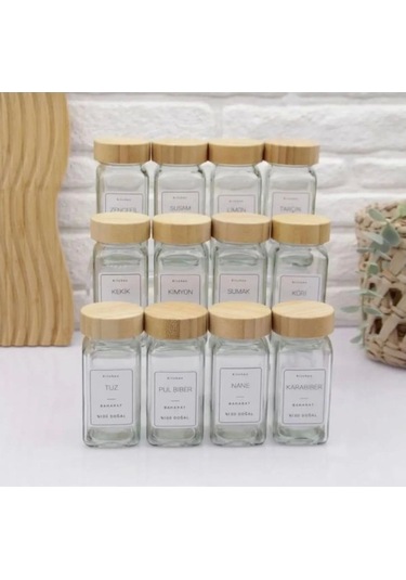 Mien Men 711908 Cam Baharat Seti 12 Li Çok Renkli