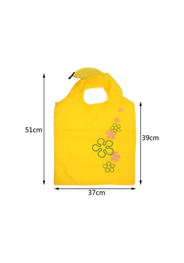 Geekyou 10 Adet Meyve Desenli Yeniden Kullanılabilir Alışveriş Çantaları - Katlanabilir, Taşınabilir, 20 Pound Yük Kapasitesi, Ekonomik Ve Dayanıklı Diğer