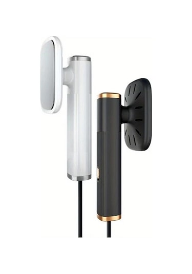 Dashanshop Siyah Usb Askılı Ütü - Seyahat Ütüsü, 3 Dakikada Isınma, Kumaş Koruma