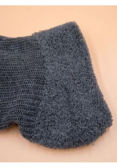 Alena Sıcak Kışlık Havlu Çorap Seti Pamuklu 41949578 Gri