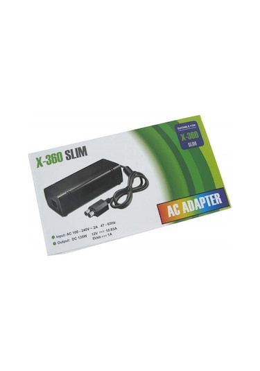 X Box Slim Adaptör Çift Girişli Türkiye Uyumlu