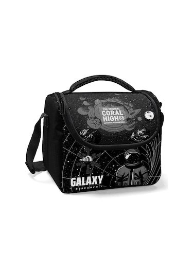 Coral High Siyah Galaxy Isı Yalıtımlı Beslenme Çantası - Kız Çocuk Çok Renkli