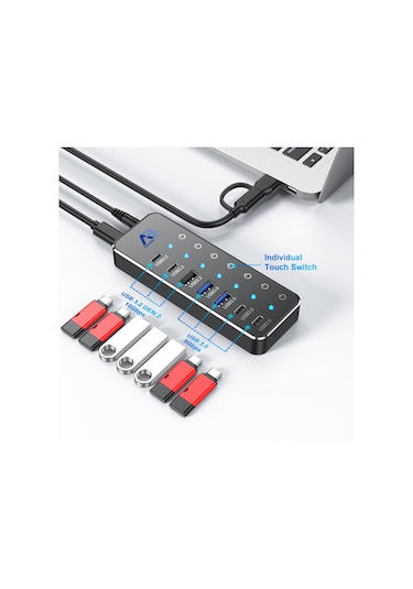 Uhh01-017 Apollobell 7-in- 1 Usb -c-hub